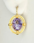 Amelia Amethyst Earrings