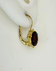 Jane Eyre Garnet Earrings