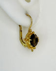Sicily Smoky Topaz Earrings