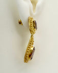 Malabar Amethyst Earrings