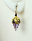 Mesopotamia Amethyst Earrings