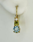 Boulevard St. Michel Blue Topaz and Peridot