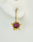 Kore Garnet Earrings