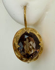 14k Lady Jane Topaz Earrings