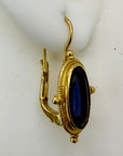 14k Whitehall Iolite Earrings