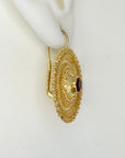 Odessa Garnet Earrings