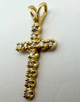 Nazareth 14k Gold and Diamond Necklace