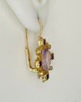 Wellington Amethyst and Garnet Earrings
