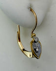 14k Valentino Diamond Earrings