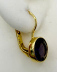 14k India Iolite Earrings