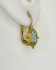 Ode-To-The Earrings-Blue Topaz Earrings