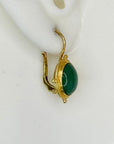 Emily Bronte Aventurine Earrings