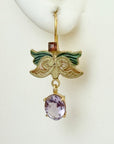 Irina Amethyst Earrings