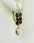 Midsummer Night's Dream Garnet Earrings