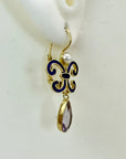Florentine Amethyst Earrings