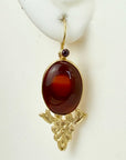 Contessa Carnelian Earrings