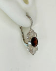 Isolde Garnet Earrings