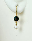 Light and Shadow Smokey Topaz Earrings