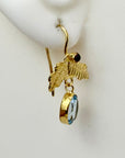 Maisie Blue Topaz Earrings