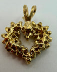 14k メイド マリアン ダイヤモンド ペンダント