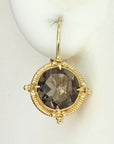 Sicily 14k Smoky Topaz Earrings