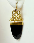 Regina Onyx Earrings