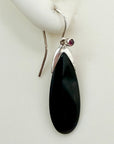 Onyx Pendant Earrings
