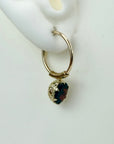 Gwyneth Garnet Earrings