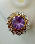 Lucia Di Lammermoor 14k Gold and Diamond Earrings