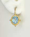 Ode-To-The Earrings-Blue Topaz Earrings