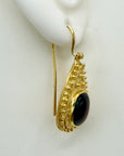 Raja Garnet Earrings