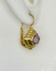 Aphrodite Amethyst Earrings