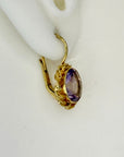 Sweet Adeline Amethyst Earrings