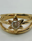 14k Star of Venus Ring (.33ct)