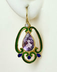 Sylvan Amethyst Earrings