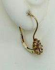 14k Evening Magic Diamond Earrings