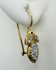 14k Joie De Vivre Diamイヤリング(.12ct)