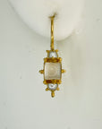 Milano Moonstone and Cultured Pearl Earrings