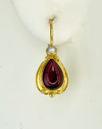 Garnet Lamplight Earrings