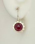Summer Solstice Garnet Earrings