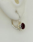 Summer Solstice Garnet Earrings