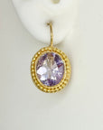 Cornwall Amethyst Victorian Earrings