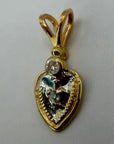 14k Valentinoダイヤモンドネックレス
