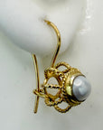 Empire 14k Pearl Earrings