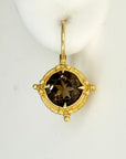 Sicily Smoky Topaz Earrings