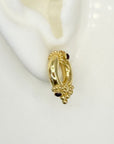 Verona Garnet Earrings