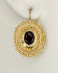 Afghani Garnet Earrings