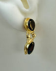 Banbury Garnet Stone Earrings