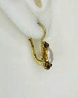Natasha Crawford Onyx and Pearl Earrings