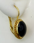 14k Oxford Onyx Earrings